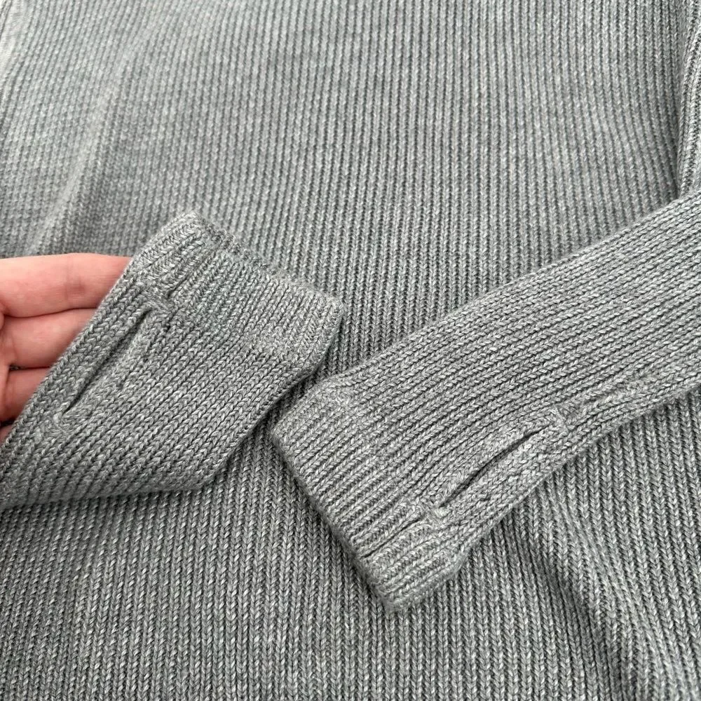 Lululemon Cabin Yogi Long Sleeve White / Heathered Light Grey NO SIZE 2?